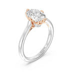 Enchanted Star Diamond With Gold, Disney’s Ariel Bezel Engagement Ring