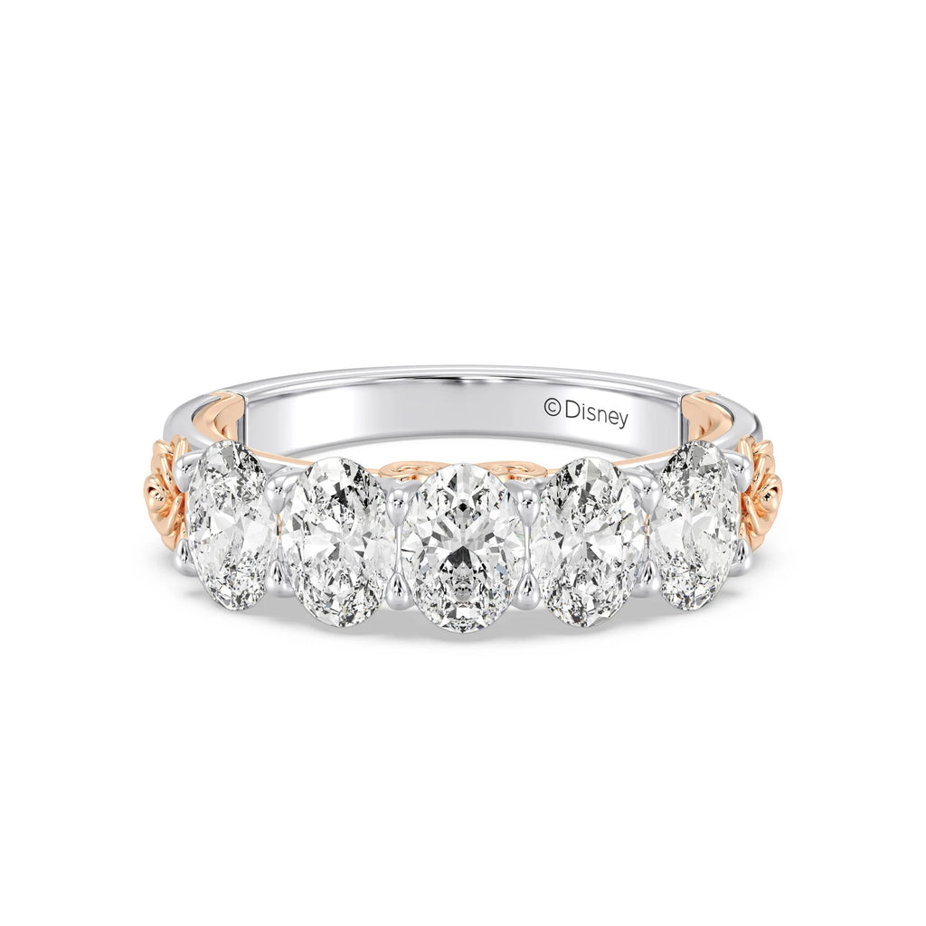 Enchanted Star Diamond Disney’s Belle Five Stone Anniversary Ring