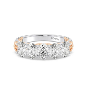 Enchanted Star Diamond Disney’s Belle Five Stone Anniversary Ring