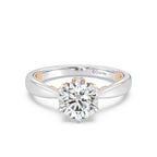 Enchanted Star Diamond With Gold, Disney’s Rapunzel Six-Prong Studded Solitaire Engagement Ring