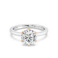 Enchanted Star Diamond With Gold, Disney’s Rapunzel Six-Prong Studded Solitaire Engagement Ring