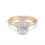 Enchanted Star Diamond And Gold, Disney’s Cinderella Knife-Edge Solitaire Engagement Ring