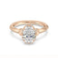 Enchanted Star Diamond And Gold, Disney’s Cinderella Knife-Edge Solitaire Engagement Ring