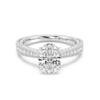 Enchanted Star Diamond And Gold Disney Princess Belle Vintage Milgrain Engagement Ring