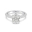 Enchanted Star Diamond And Gold Disney Princess Cinderella Three Row Pave Carriage Engagement Ring