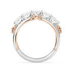 Enchanted Star Diamond Disney’s Belle Five Stone Anniversary Ring