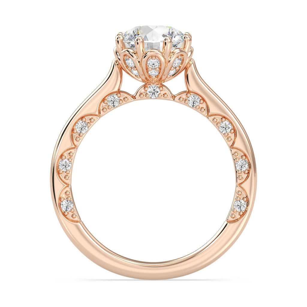 Enchanted Star Diamond With Gold, Disney’s Cinderella Solitaire Engagement Ring