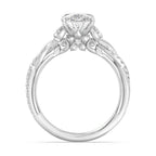 Enchanted Star Diamond And Gold Disney Princess Rapunzel Twist Engagement Ring