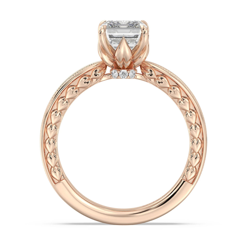 Enchanted Star Diamond And Gold Disney Princess Anna Vintage Engagement Ring