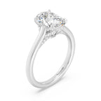 Enchanted Star Diamond With Gold, Disney’s Ariel Solitaire Engagement Ring