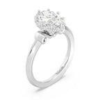 Enchanted Star Diamond And Gold, Disney’s Cinderella Knife-Edge Solitaire Engagement Ring
