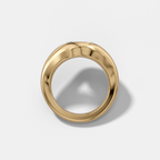 Iris Engagement Ring With an Oval Cut Diamond