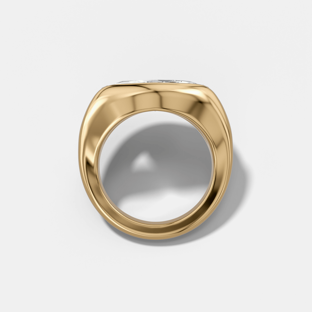 Iris Engagement Ring With East West Marquise Cut Diamond