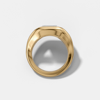 Iris Engagement Ring With East West Radiant Cut Diamond