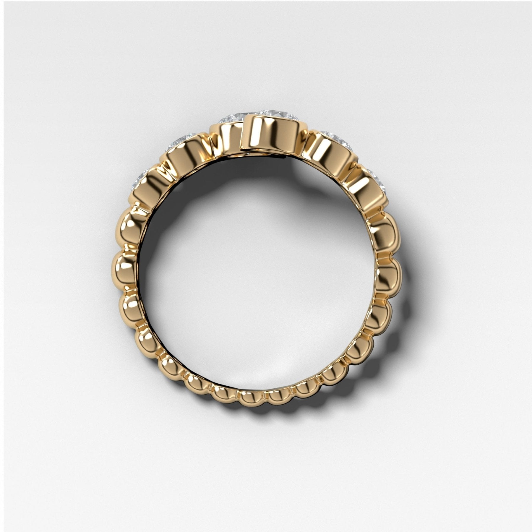 Jumbo Open Bezel Wrap Ring Secondary image