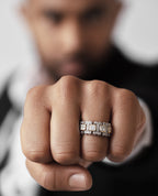 LA PAZ Two-Tone Gold Ring with 4.70ct Diamonds