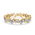 Round Diamond Lab Grown Eternity Band