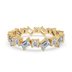 Round Diamond Lab Grown Eternity Band
