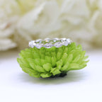 Marquise Cut Moissanite Full Eternity Wedding Band
