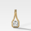 Lasso Asscher Diamond Pendant