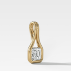 Lasso Asscher Diamond Pendant