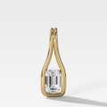 Lasso Emerald Diamond Pendant