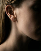 Lasso Pear Diamond Ear Cuff Single