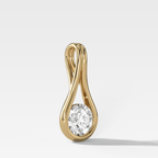 Lasso Round Diamond Pendant
