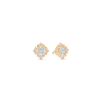 0.35 TCW Round Moissanite Diamond Stud Earrings