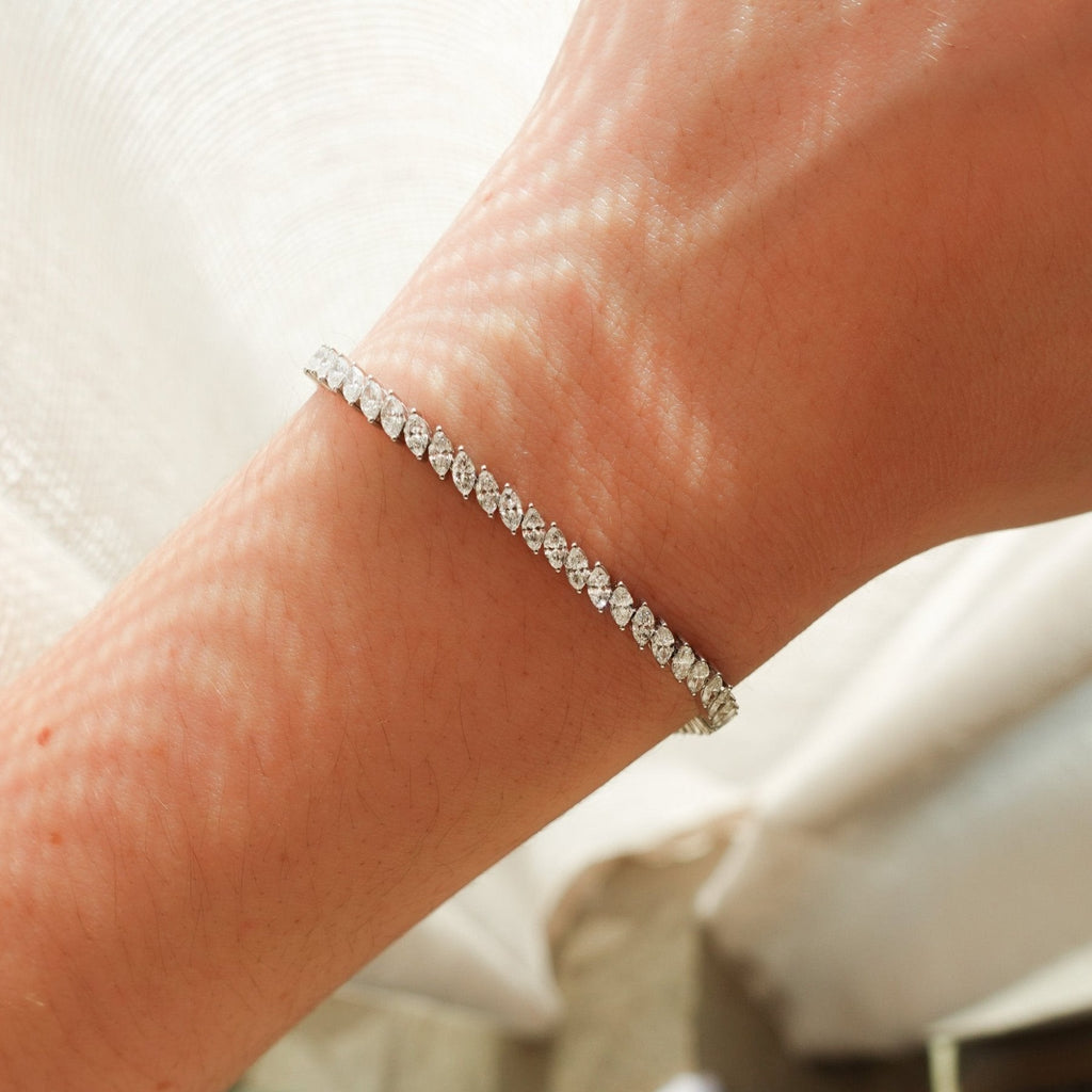 Marquise Tennis Bracelet (3.80 carat)