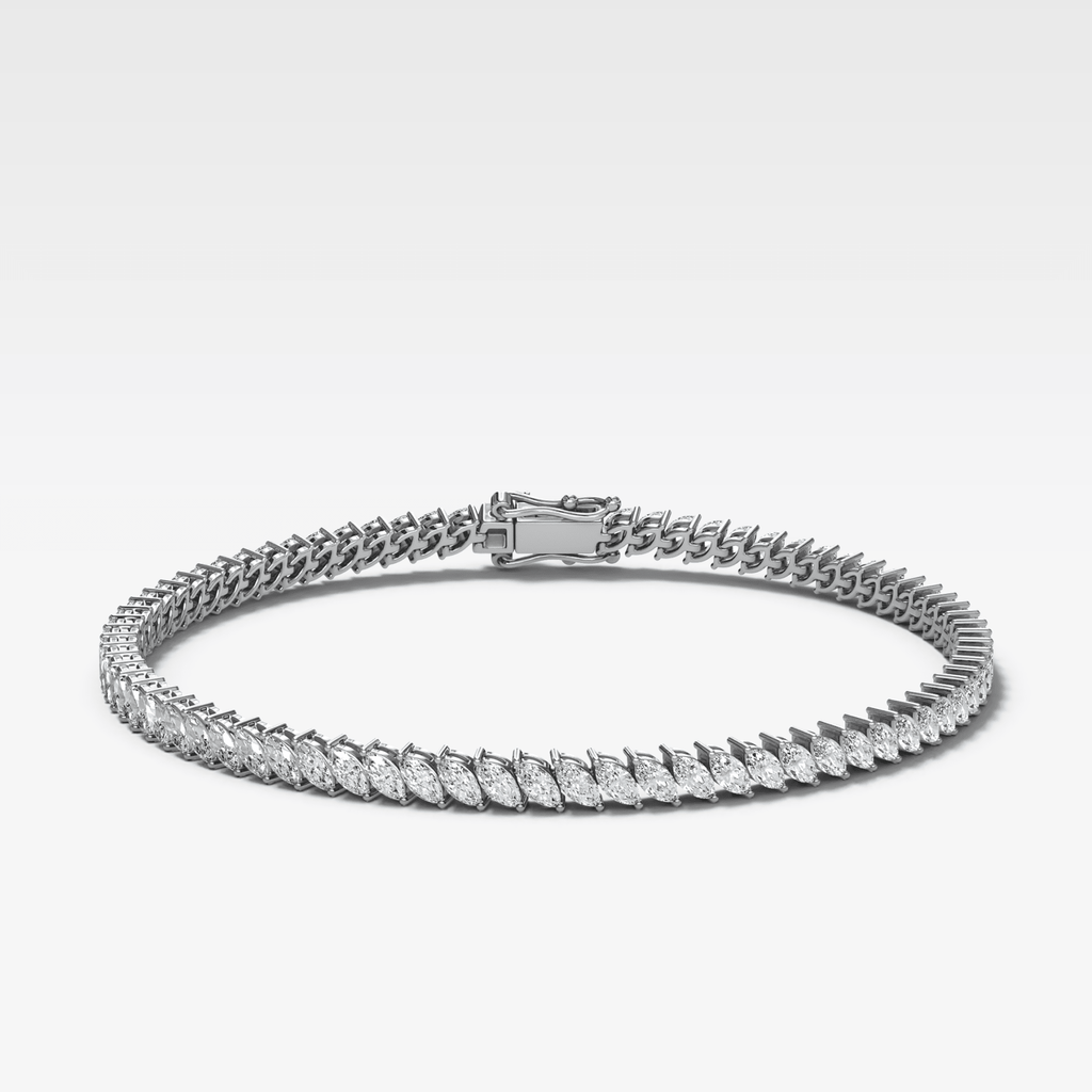 Marquise Tennis Bracelet (3.80 carat)