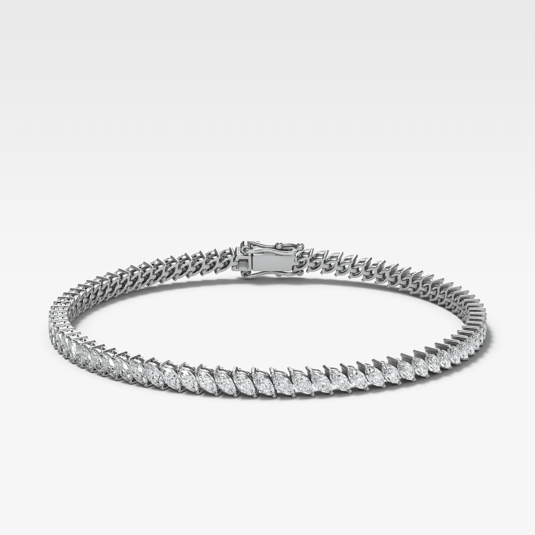 Marquise Tennis Bracelet (3.80 carat)