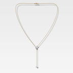 Mixed Diamond Shape Lariat Necklace (1 carat)
