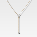 Mixed Diamond Shape Lariat Necklace (1 carat)