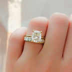 Multi Shape Channel Set Wedding band