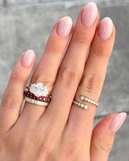 Open Bezel Wrap Ring