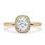 Cushion Halo Engagement Ring In a Classic Halo Setting