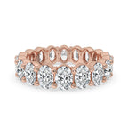 Oval Diamond Wedding Band - Perfect Eternity Band
