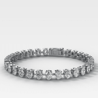Oval Spaced Diamond Bracelet (5.5 carat)