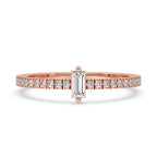 Baguette Engagement Ring