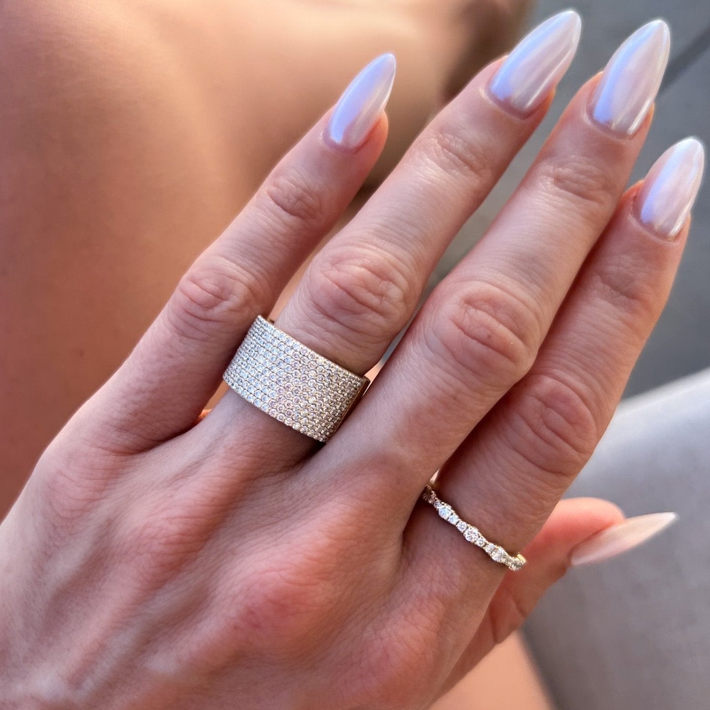 Pavé Cigar Band Secondary image