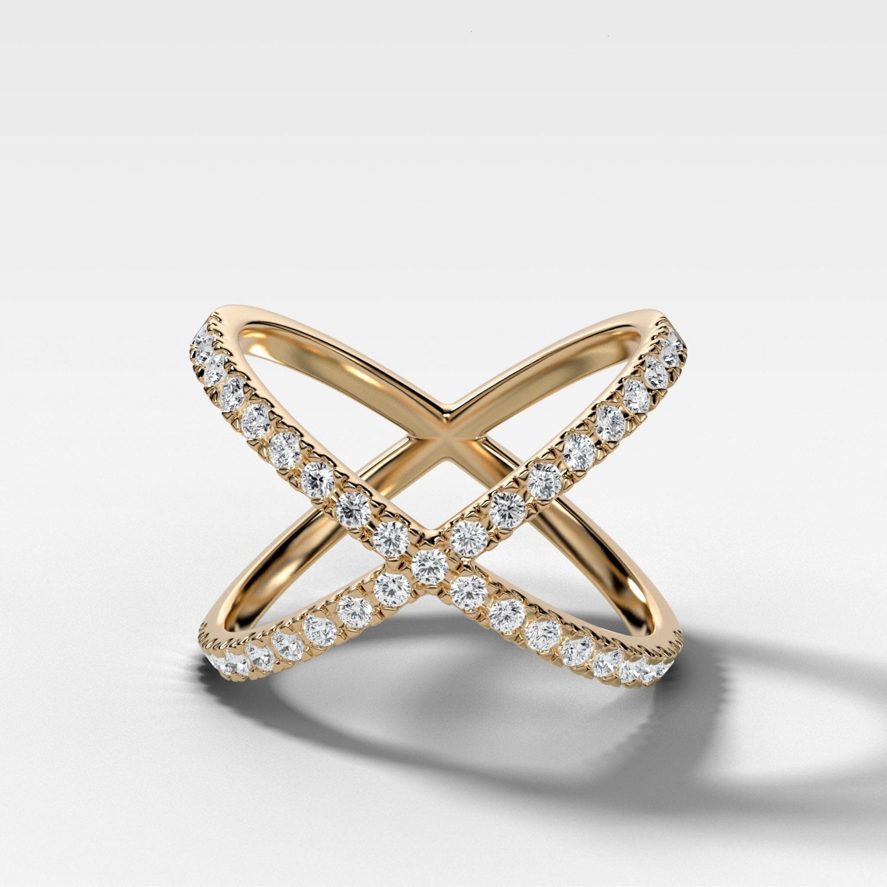Pavé X Diamond band Main image
