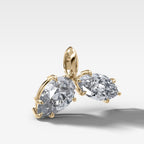 Pear and Marquise Duo Attachable Diamond Pendant