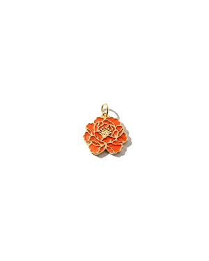 Peony Flower Birth Jewellery,  Special Gift for Birth