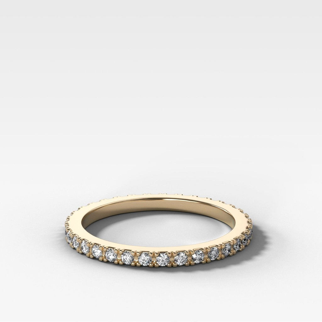 Petite Classic Pavé Diamond Eternity Band