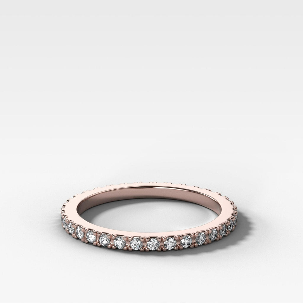 Petite Classic Pavé Diamond Eternity Band