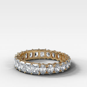 Petite Reversible Diamond Eternity band (Oval Cut /Radiant Cut)