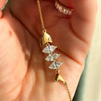 Pisces Bracelet with Marquise Cut Diamonds