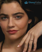 Stackable 14k Gold Ring with Lab-Grown Diamonds band