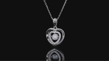 0.5ct 5mm Round Beyond Diamonds: Enchanting Moissanite Necklace